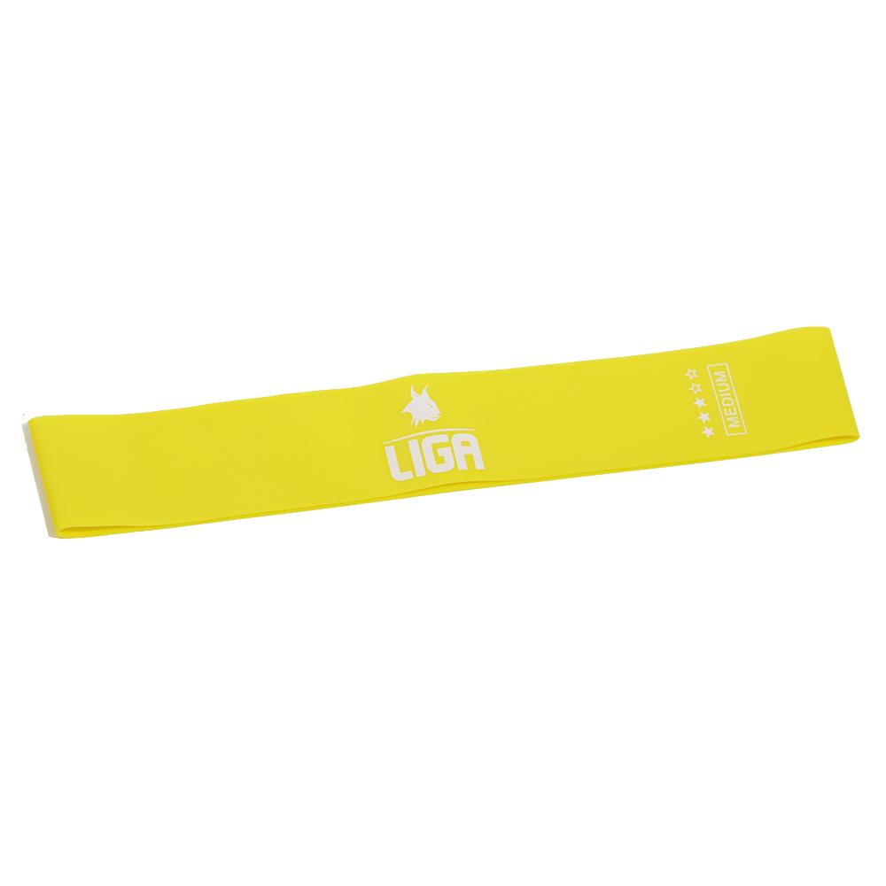 ΛΑΣΤΙΧΟ ΠΟΔΙΩΝ LATEX 60εκ.*5εκ.*0,07εκ (χρώμα κίτρινο) LIGASPORT*