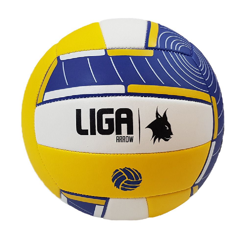 VOLLEYBALL ARROW (Yellow/Blue/White) LIGASPORT^