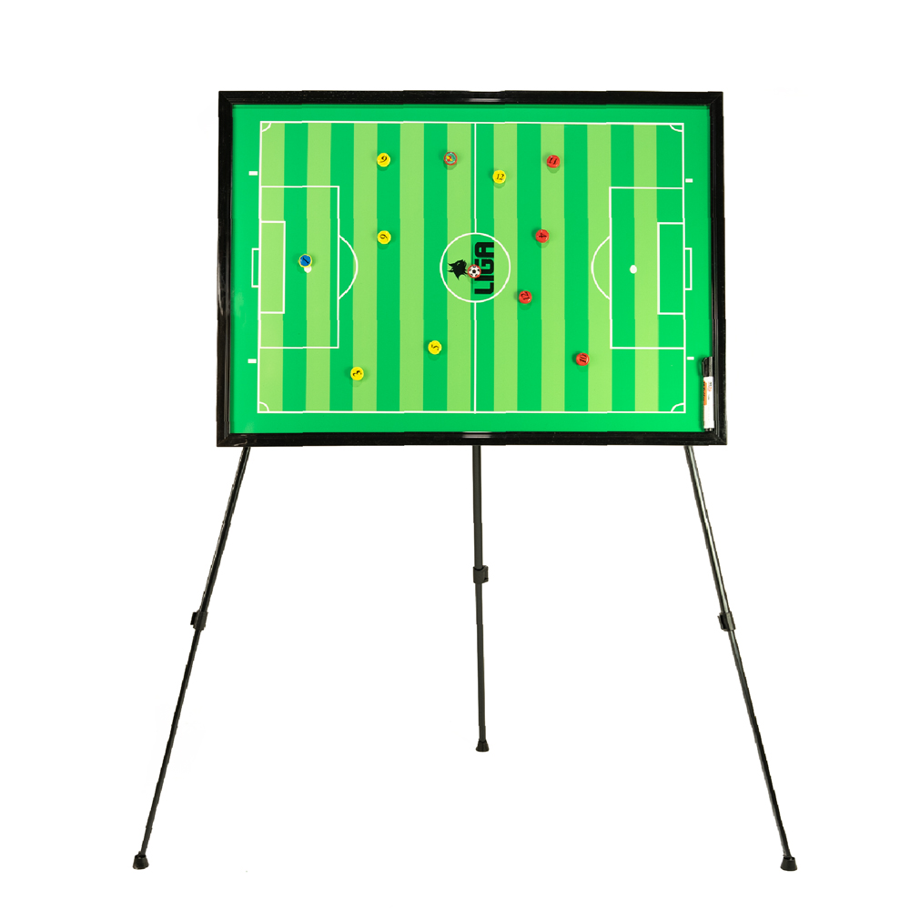 ΠΙΝΑΚΑΣ ΤΑΚΤΙΚΗΣ ΠΟΔΟΣΦΑΙΡΟΥ 88x61cm (SOCCER STRATEGY BOARD) LIGASPORT