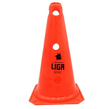 HOLE CONE (ΚΩΝΟΣ ΜΕ ΤΡΥΠΕΣ 50cm) - ORANGE LIGASPORT