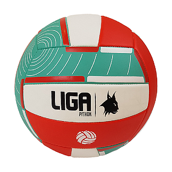 VOLLEYBALL PYTHON (Green/Red/White) LIGASPORT^