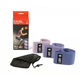 ΣΕΤ 3 ΛΑΣΤΙΧΑ ΑΝΤΙΣΤΑΣΗΣ ΜΗΡΩΝ (Μεγέθη S/M/L) LIGASPORT*