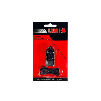 Σφυρίχτρα πλαστική με λουράκι (Plastic whistle with lanyard) LIGASPORT