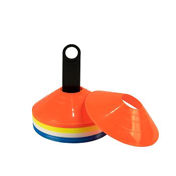 ΚΩΝΟΙ ΠΡΟΠΟΝΗΣΗΣ (ΣΕΤ 40ΤΜΧ ΜΕ ΔΙΧΤΥ) TRAINING CONES - LIGASPORT