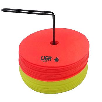 ΣΗΜΑΔΙΑ ΘΕΣΗΣ-ΣΕΤ 24ΤΜΧ (ROUND MARKER) LIGASPORT