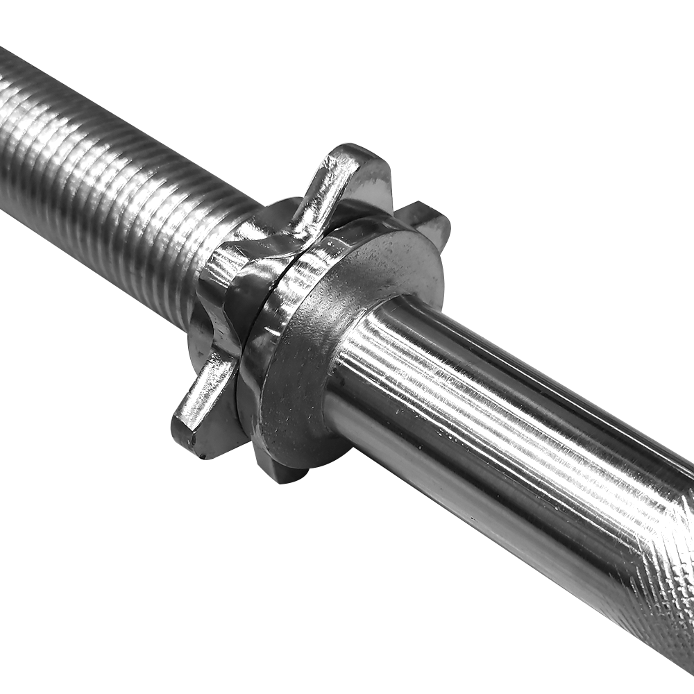 WEIGHT LIFTING ROD (WITH START NUT AND SCREW) 1.5m LIGASPORT