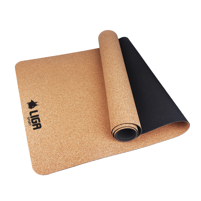 Στρώμα yoga φελλού (cork yoga mat) 183εκ.*61εκ.*0,5εκ LIGASPORT*