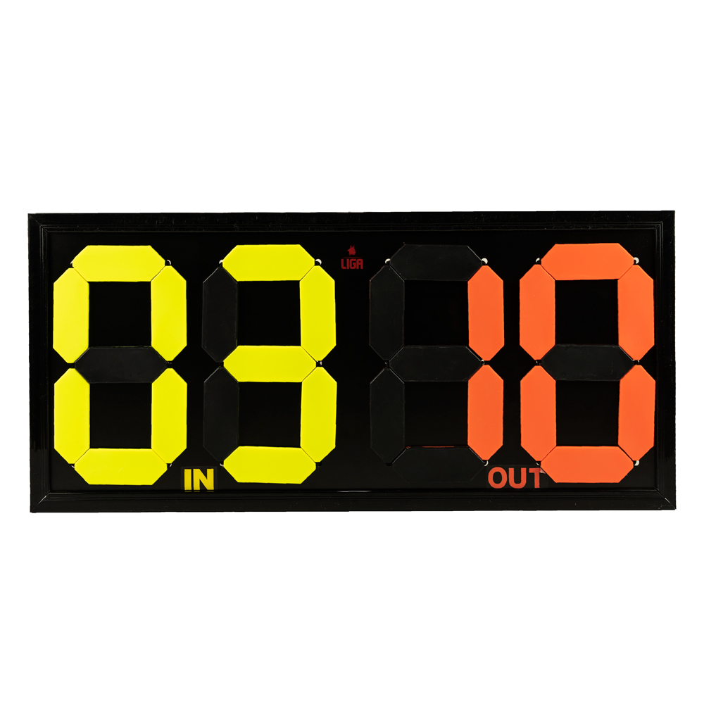 ΠΙΝΑΚΑΣ ΑΛΛΑΓΩΝ ΧΕΙΡΟΣ ( SUBSTITUTION BOARD) LIGASPORT