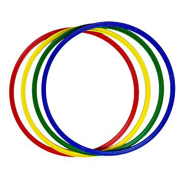 FLAT RINGS SET OF 4 (ΣΤΕΦΑΝΙΑ ΠΛΑΚΕ 50cm) LIGASPORT