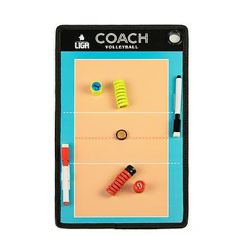 ΠΙΝΑΚΑΣ ΤΑΚΤΙΚΗΣ ΒΟΛΕΪ 23x38cm (VOLLEYBALL TACTIC BOARD) LIGASPORT